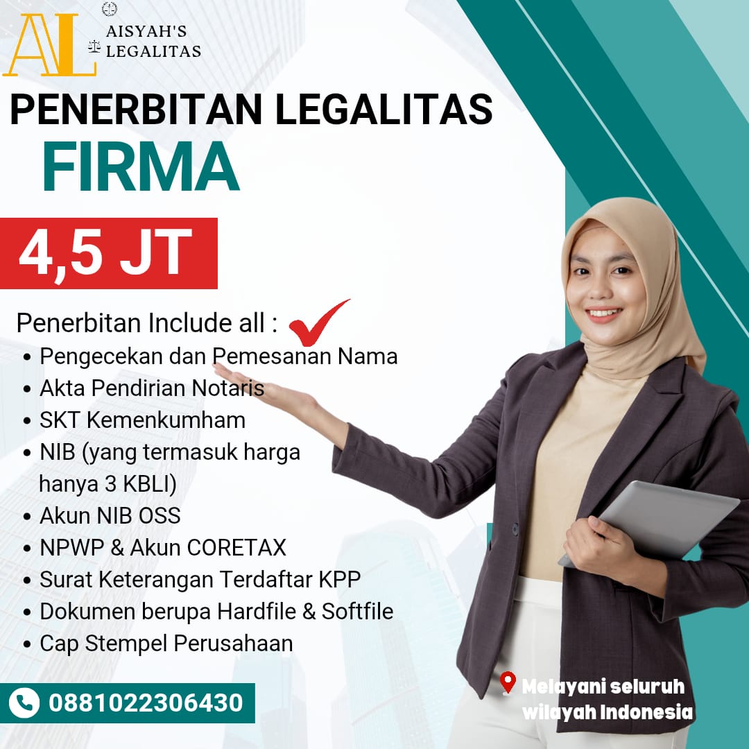 PENDIRIAN FIRMA