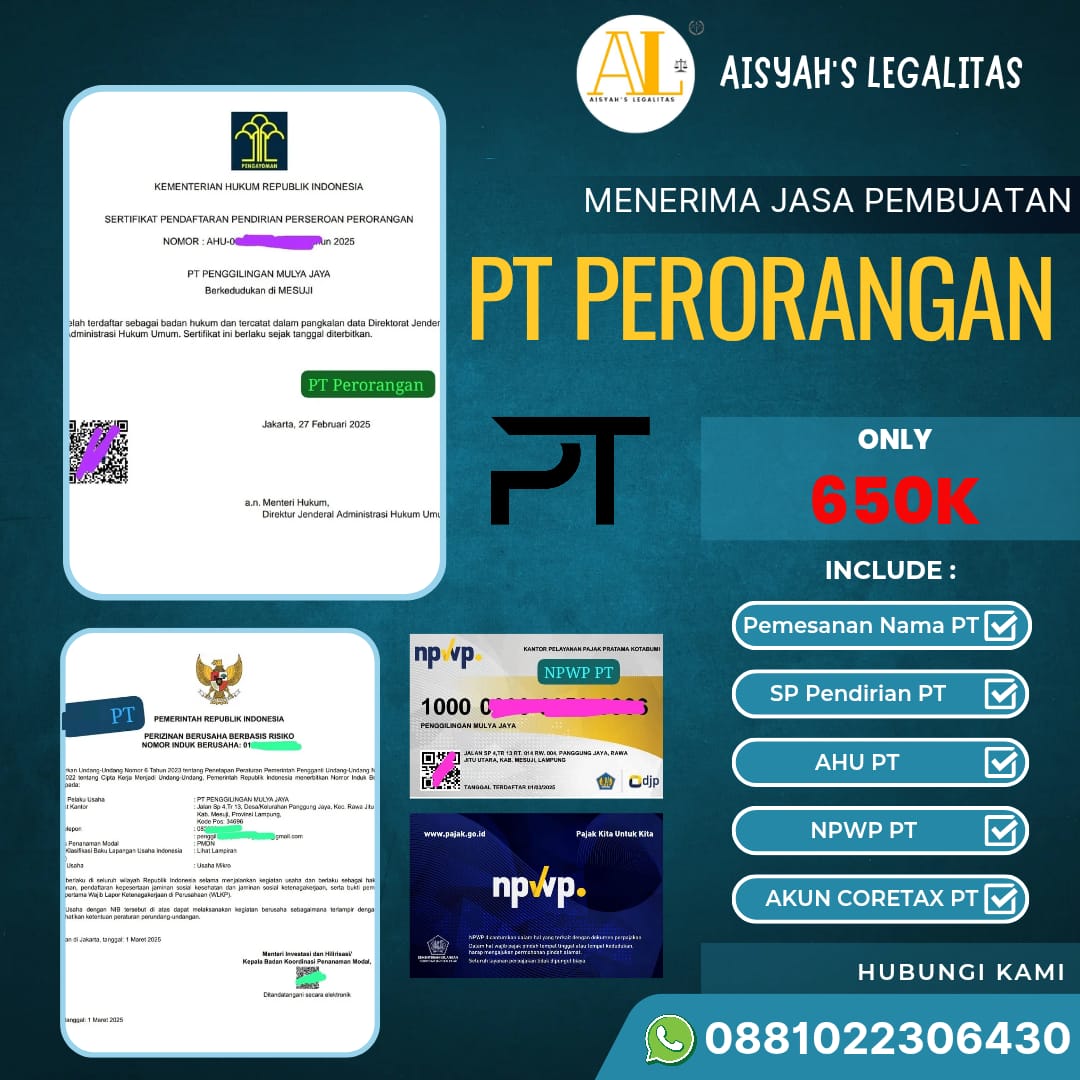 PT PERORANGAN