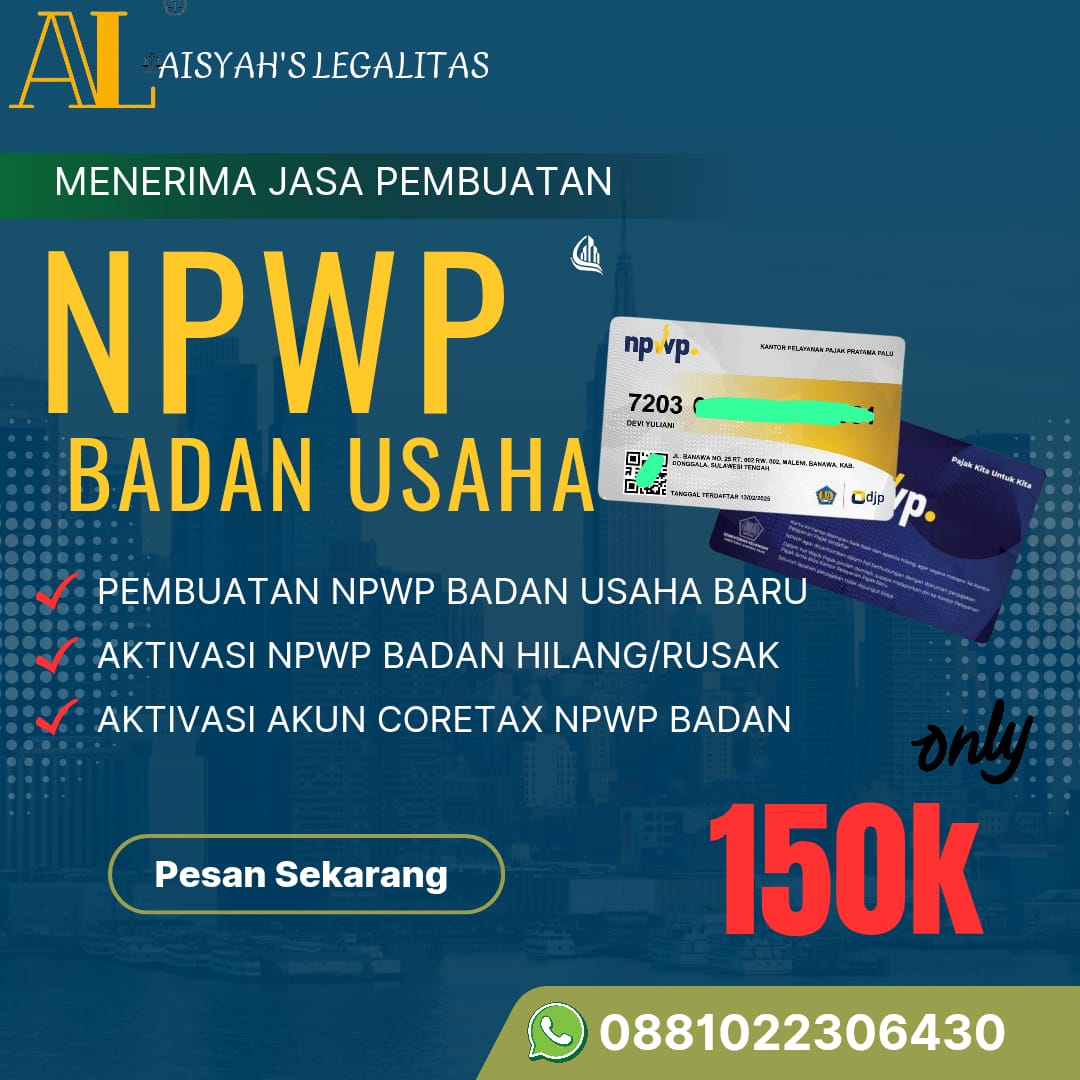 NPWP BADAN USAHA