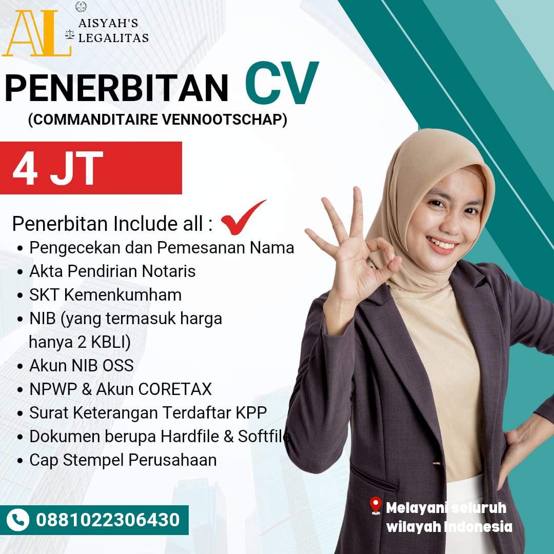 PENDIRIAN CV